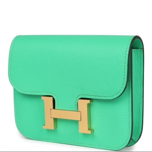 Hermes
Evercolor Bi-Color
Constance Slim Wallet
Vert Comics Bleu Zellige
NWT’s - Picture 5 of 10